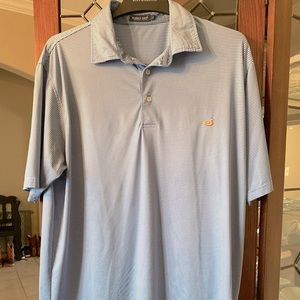 Southern marsh golf polo light blue medium